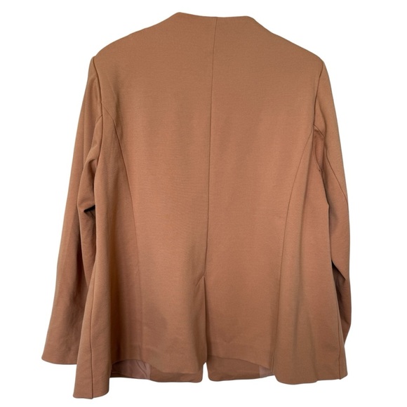 Lane Bryant Women's The Bryant 18P Camel Double Breasted Blazer Suit Jacket - Picture 4 of 10